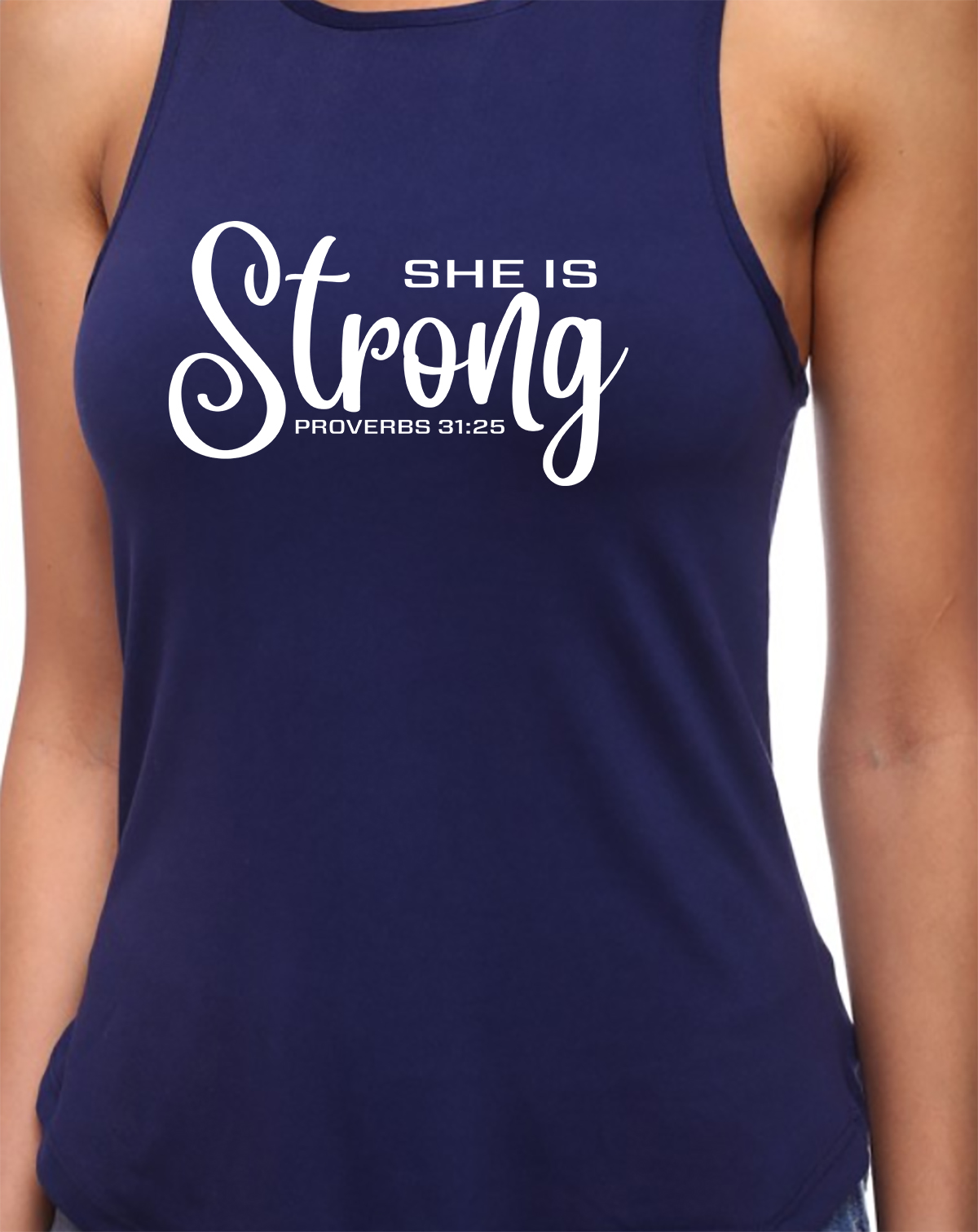 She Is Strong Tank Top - J-Lawrey Boutique